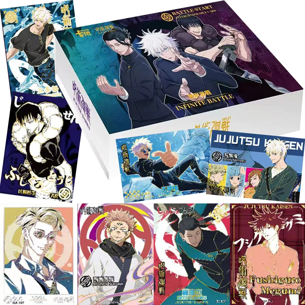 

Jujutsu Kaisen Hobby Collection Card Japanese Anime Gojo Satoru Itadori Yuji Hot Character SSR SP UR Theme Personality Card Gift