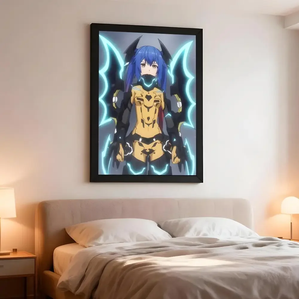Fantasy Anime P-Phantasy Star Online 2 The Animation Poster Artistic Peel-Off Wall Decor, Indoor Home Ornament for Collectors