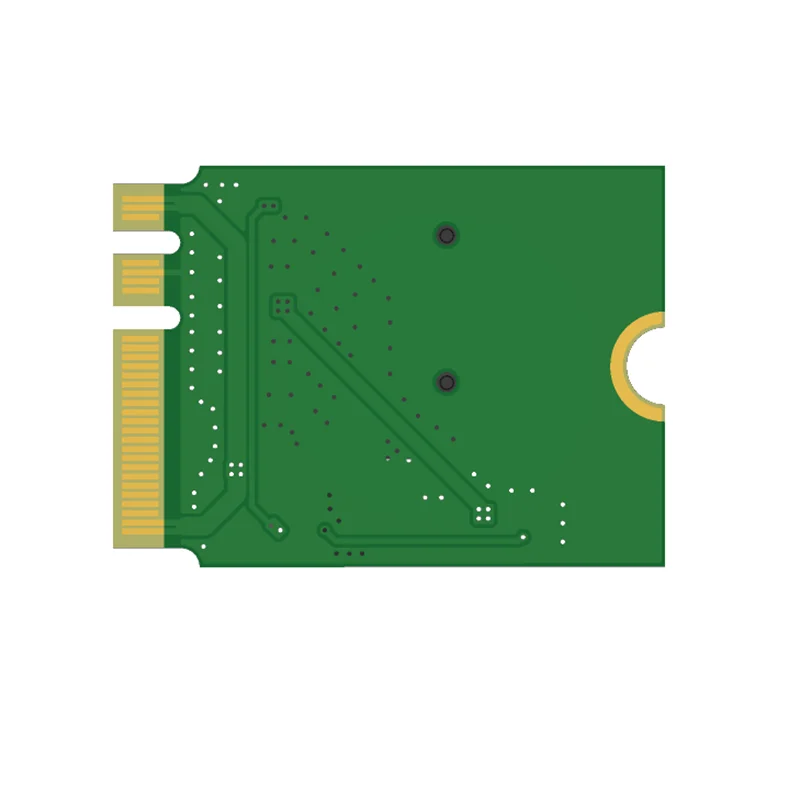 NGFF M.2 AE KEY Wireless Network Card Interface to Micro SD SDHC TF Adapter Supports Hot Dialing