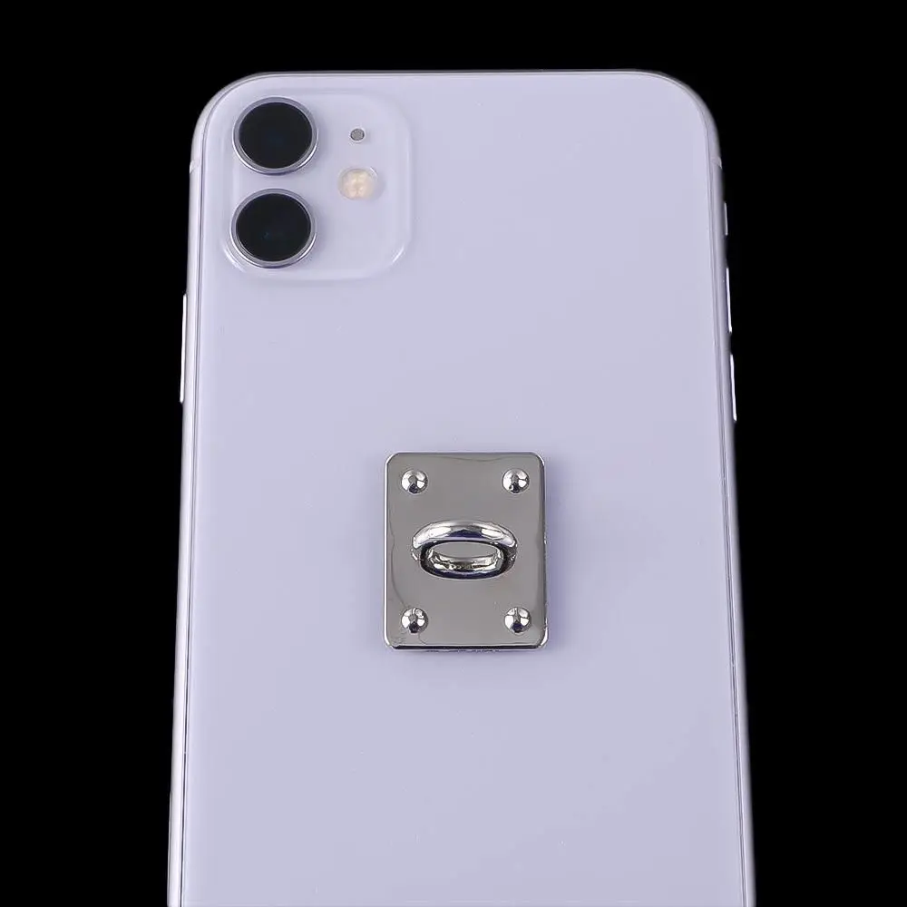 Decoration Phone Grip Holder Mobile Phone Shell Sticker Name Bar Hanger KPOP Keychain Hooks KPOP Clasps Hooks DIY Hanging Hooks