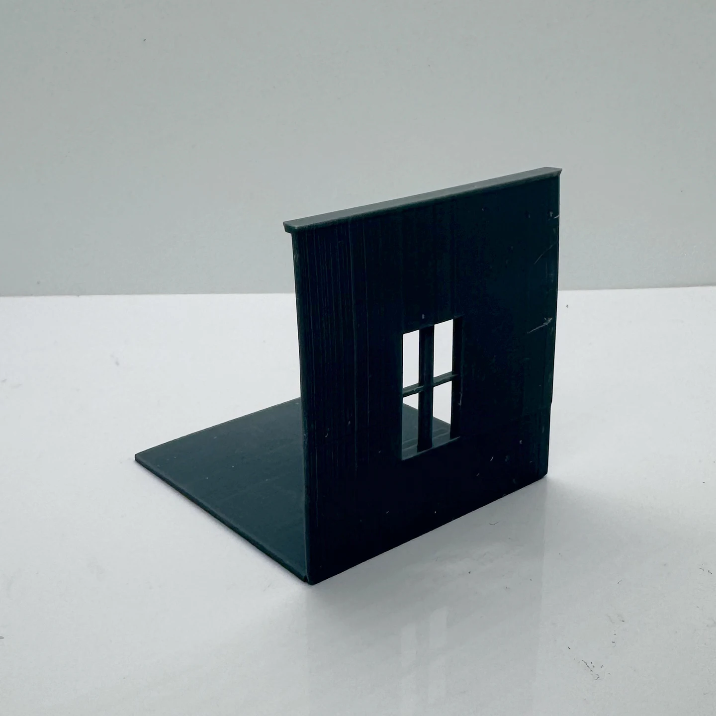 LYTS0013 Decorações criativas de mesa incluem cena em miniatura simulada modelo de parede de sala de estar ornamento caixa de exibição de casa de bonecas