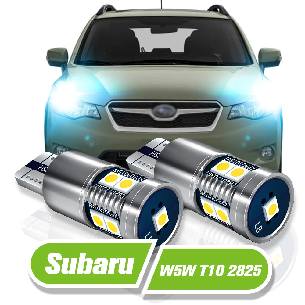 

For Subaru Forester XV Tribeca Outback Legacy Impreza LED Parking Light W5W T10 2pcs Clearance Lamp Accessories