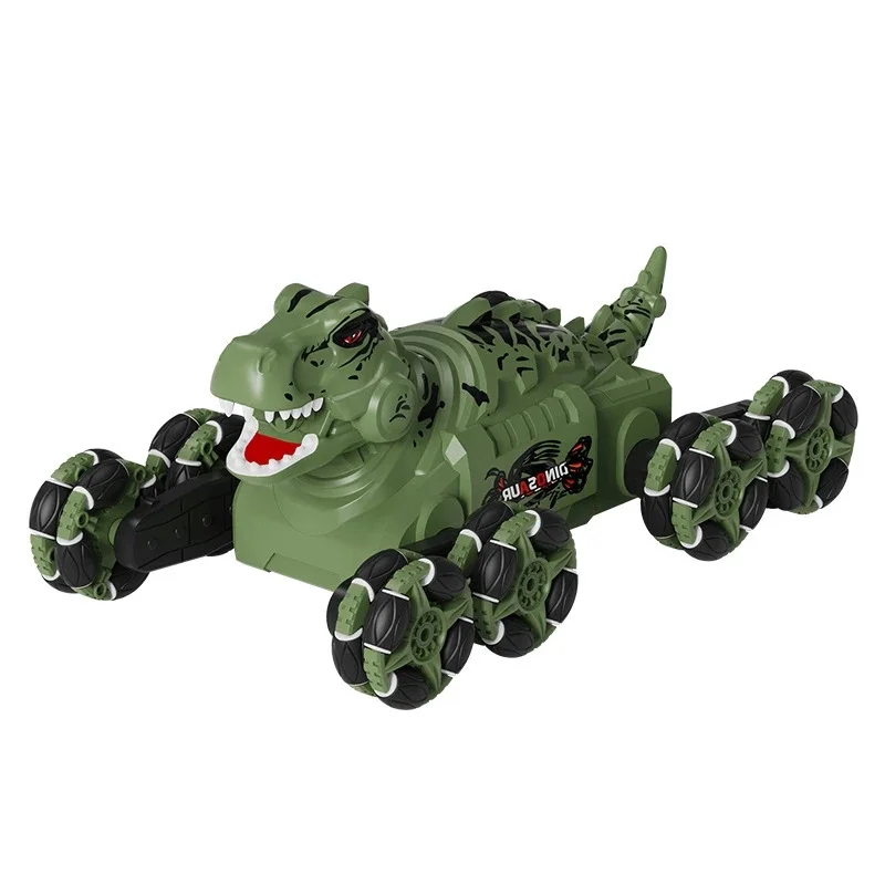 Dinosaurus RC stuntauto 8 wielen transformeerbaar 4WD klimvoertuig spray mist gebaarbediening afstandsbediening speelgoed voor kinderen jongens