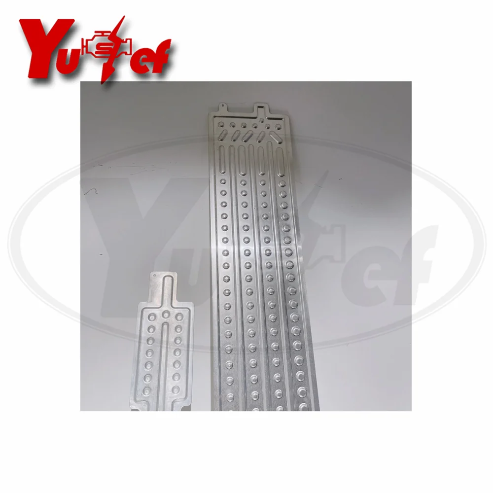 Hybrid Electric Vehicle Prismatic Cell Battery Cooling Brazed Cold Plate OEM TR-T22031