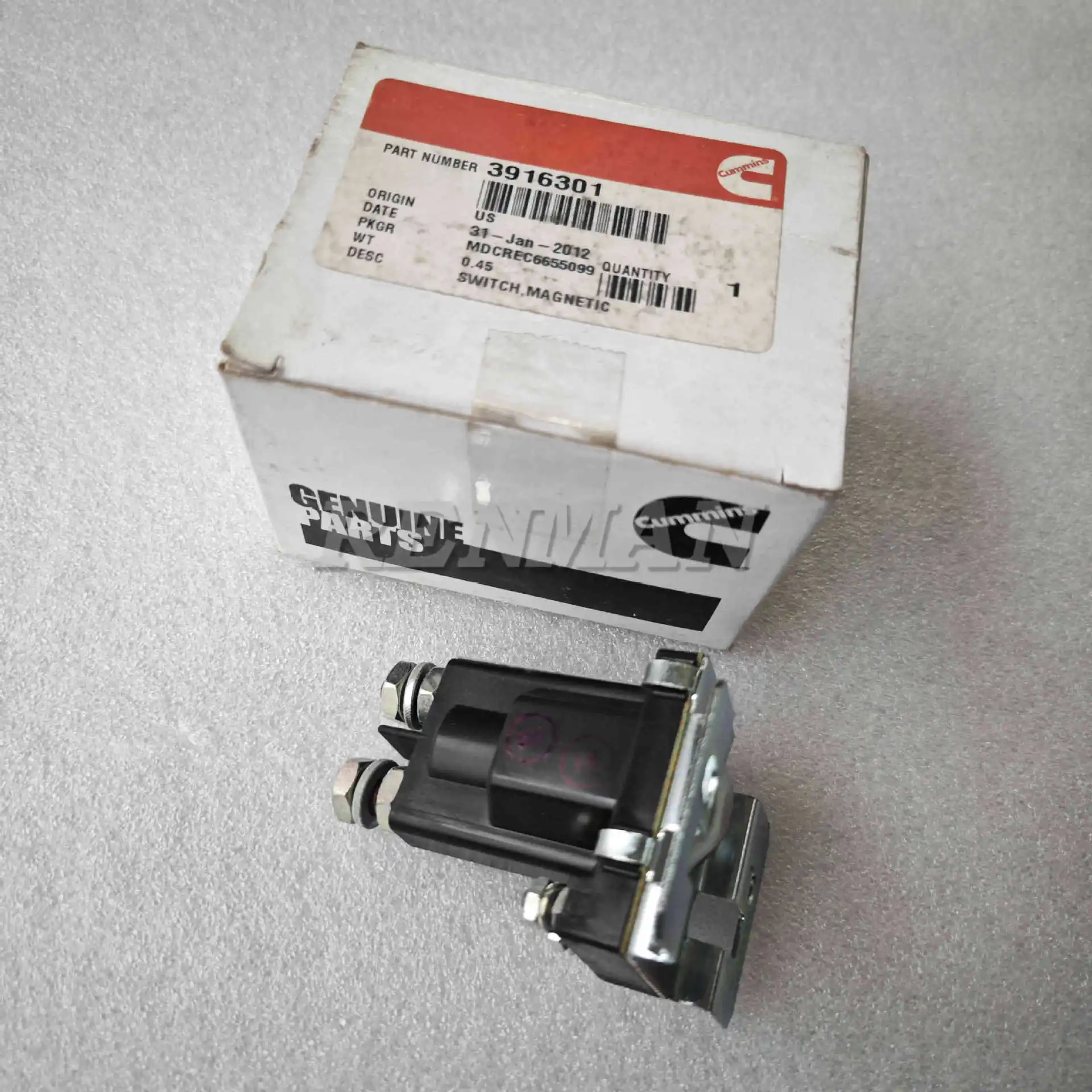 

Cummins relay 3916301 construction machinery diesel engine 12V electromagnetic switch relay 5265270