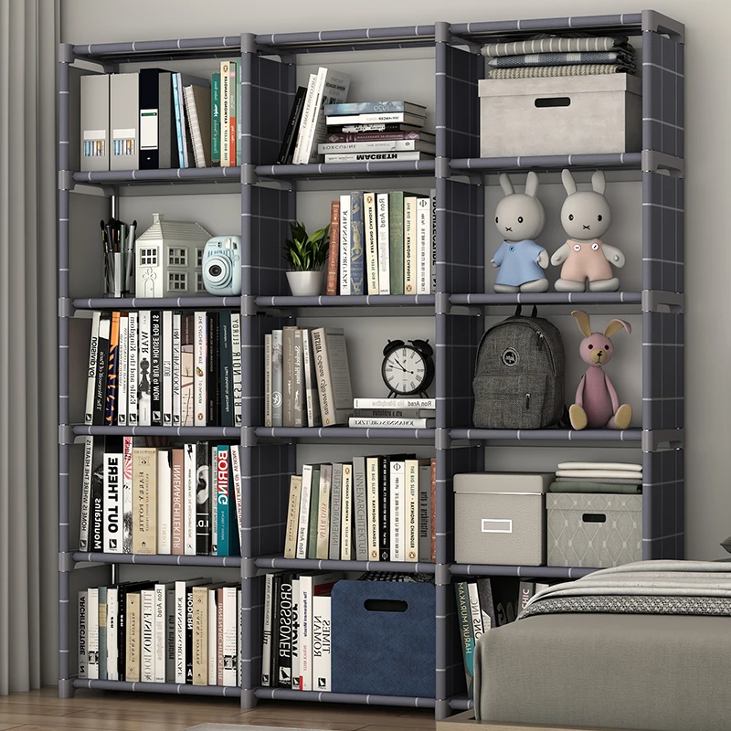 Bookcase Simple Shelf Multi story Home Bedroom Floor to Floor Large Capacity Bookcase