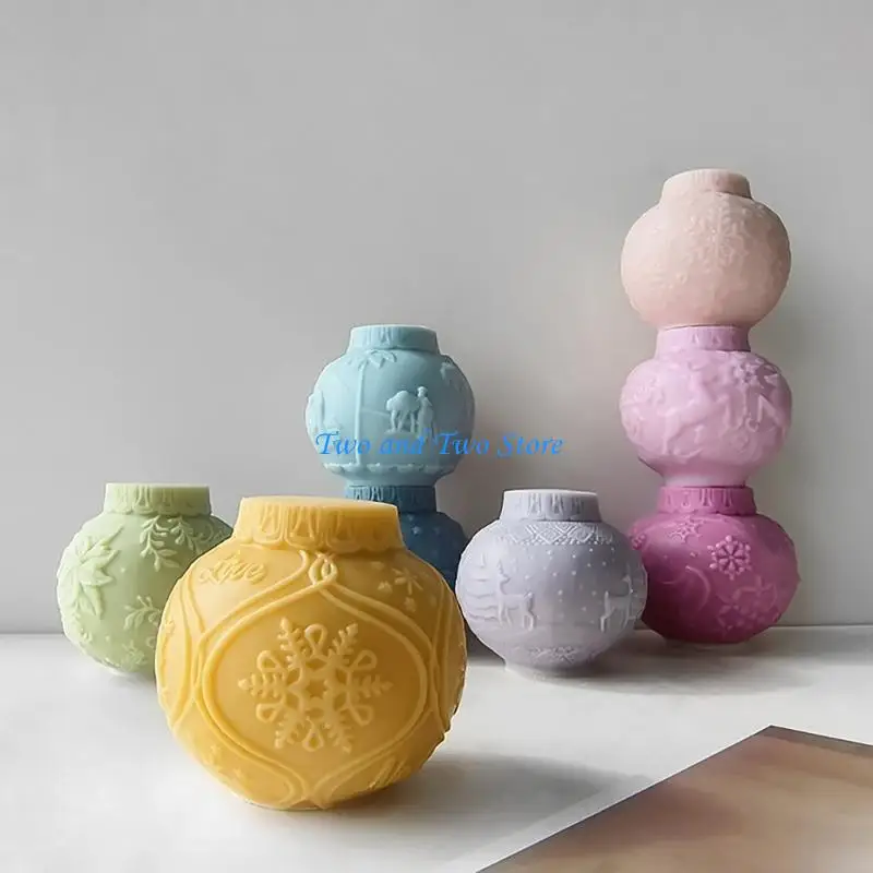 

HX6F Scaldfish Silicone Molds Embossed Pattern Moulds Home Decorations