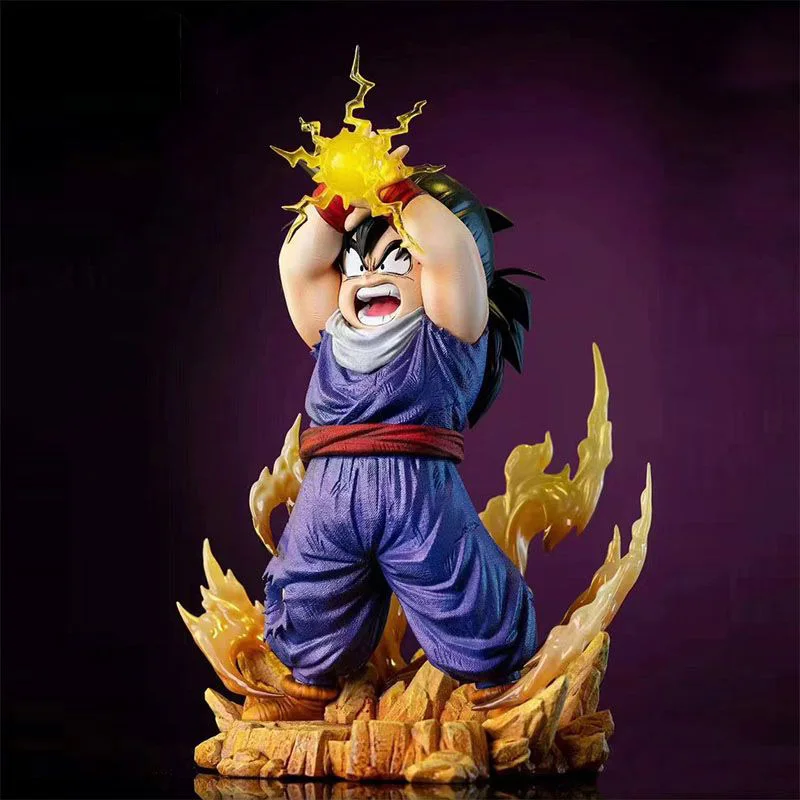 18cm Anime Angry Gohan Figurine Dragon Ball Statue MM Studio Son Gohan Figure Masenko Model GK PVC Collection Ornament Toys