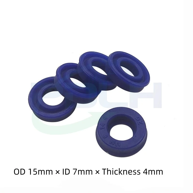 1PCS EDM Drilling Machine Seal Ring Blue O Ring for Rotating Head DB703 Machine Parts