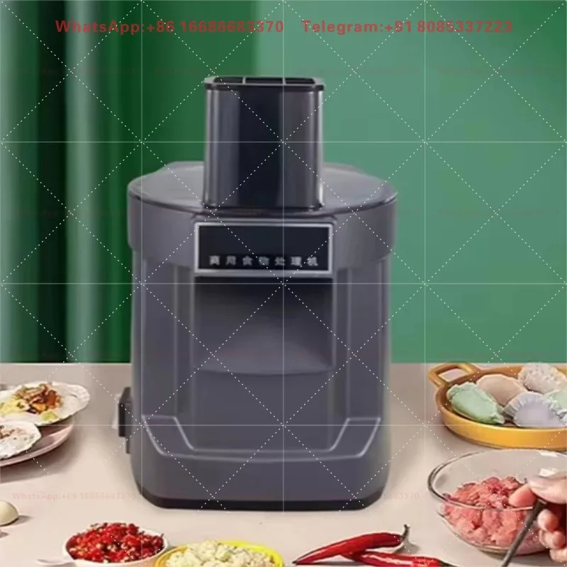 Electric Small Food Processor, Kitchen Tool for Potato Sweet Potato Slicing, Vegetable Dicing and Minced Meat Preparation
