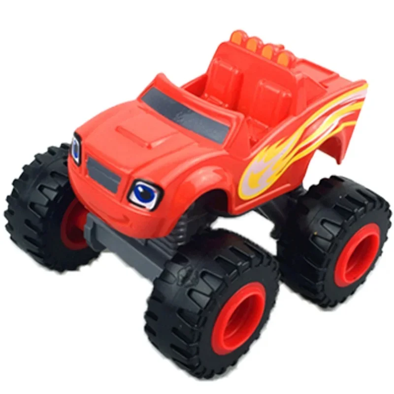 Machines Car Toys Russian Miracle Crusher Truck Vehicles Figure Blazed Toys for Children Birthday Gifts Blazer Kid Toys