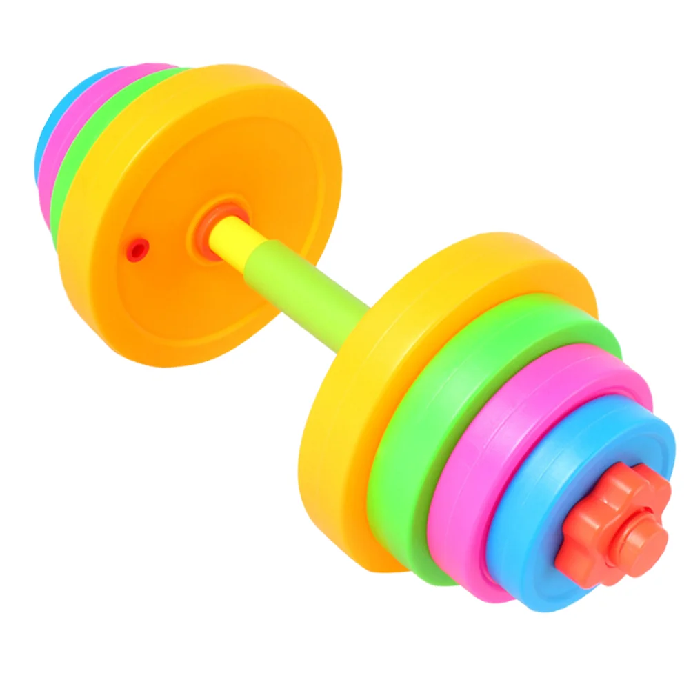 Children Dumbbell Toy Plastic Dumbbell Kids Kindergarten Arm Training Dumbbel Equipment Exercise Dumbbell Hand Weight for Kids