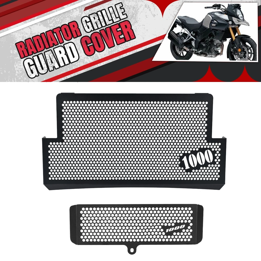 

FOR V STROM 1000 VSTROM 1000 DL1000 2002 2003 2004 2005 2006 2007 2008 2009 2010 2011 2012 Radiator Grille Guard Protector Cover