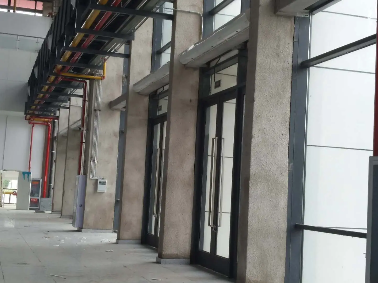 OEM Air Curtain Machine with Remote Control Suitable for Hotels Bank Supermarket Shopping Mall