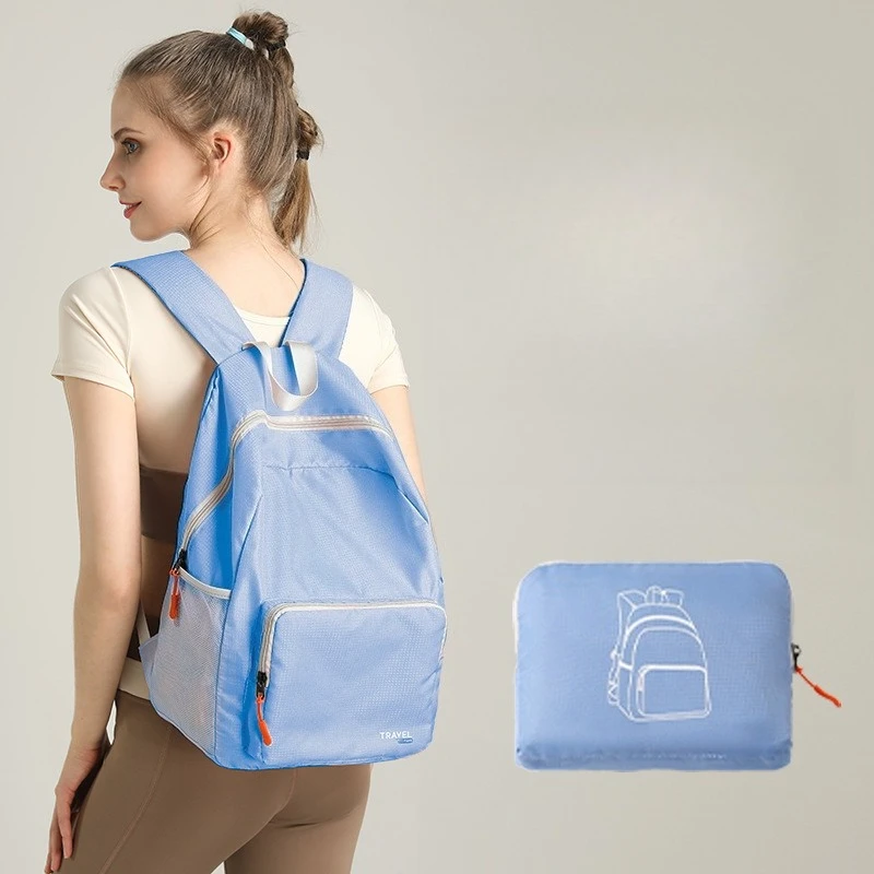 

Foldable Backpack Office Portable Shoulder Bag Travel Large-Capacity Leisure Outdoor Backpack Lightweight Collapsible Daypack