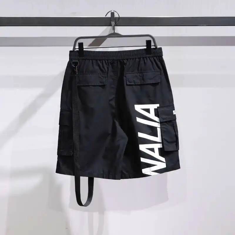 

Men's Summer Workwear orts Casual Cotton Blend Fabric mid Waist Straight Leg Thin Pants Faionable Youth Sle orts