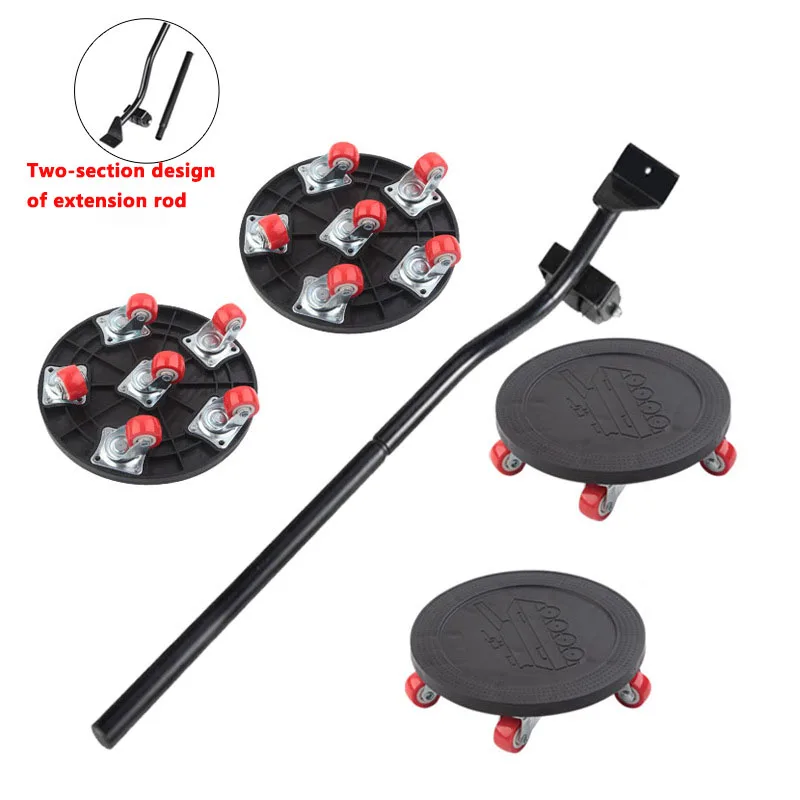 150KG-1300KG Heavy Furniture Mover Tool Set Transport Lifting Heavy Stuffs Moving With Lifter Wheel Roller Bar Device Hand Tools