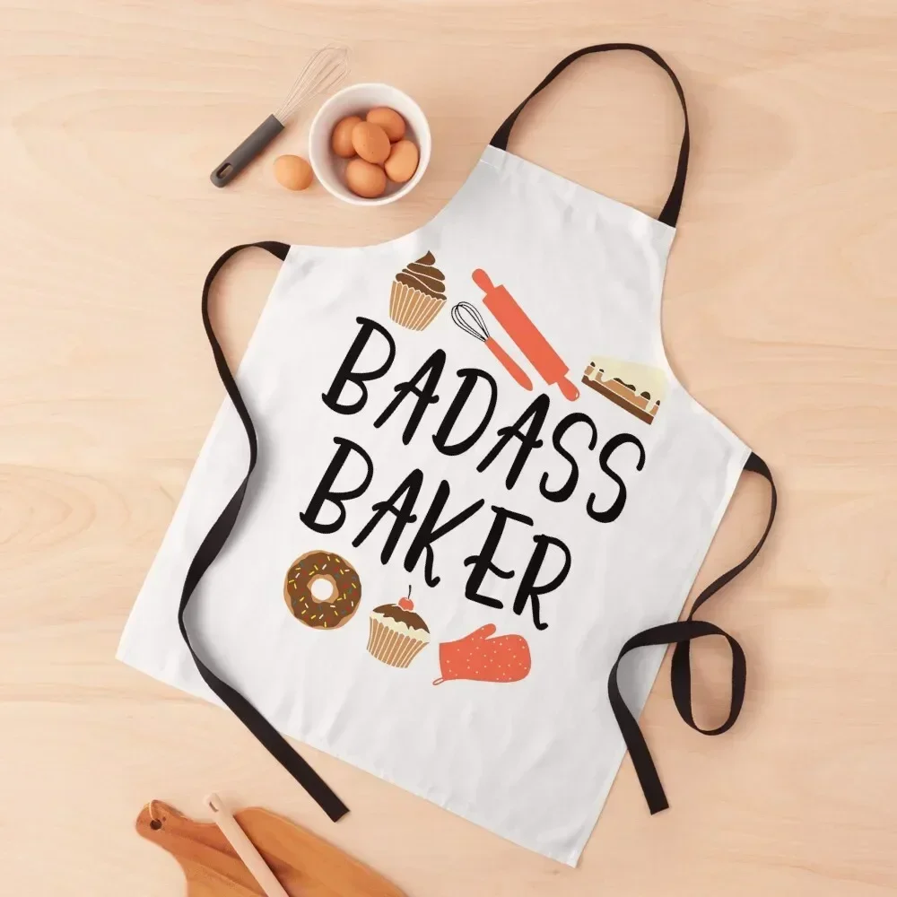 

Funny Baker Slogan Apron Kitchen accessories Kitchen Front Apron