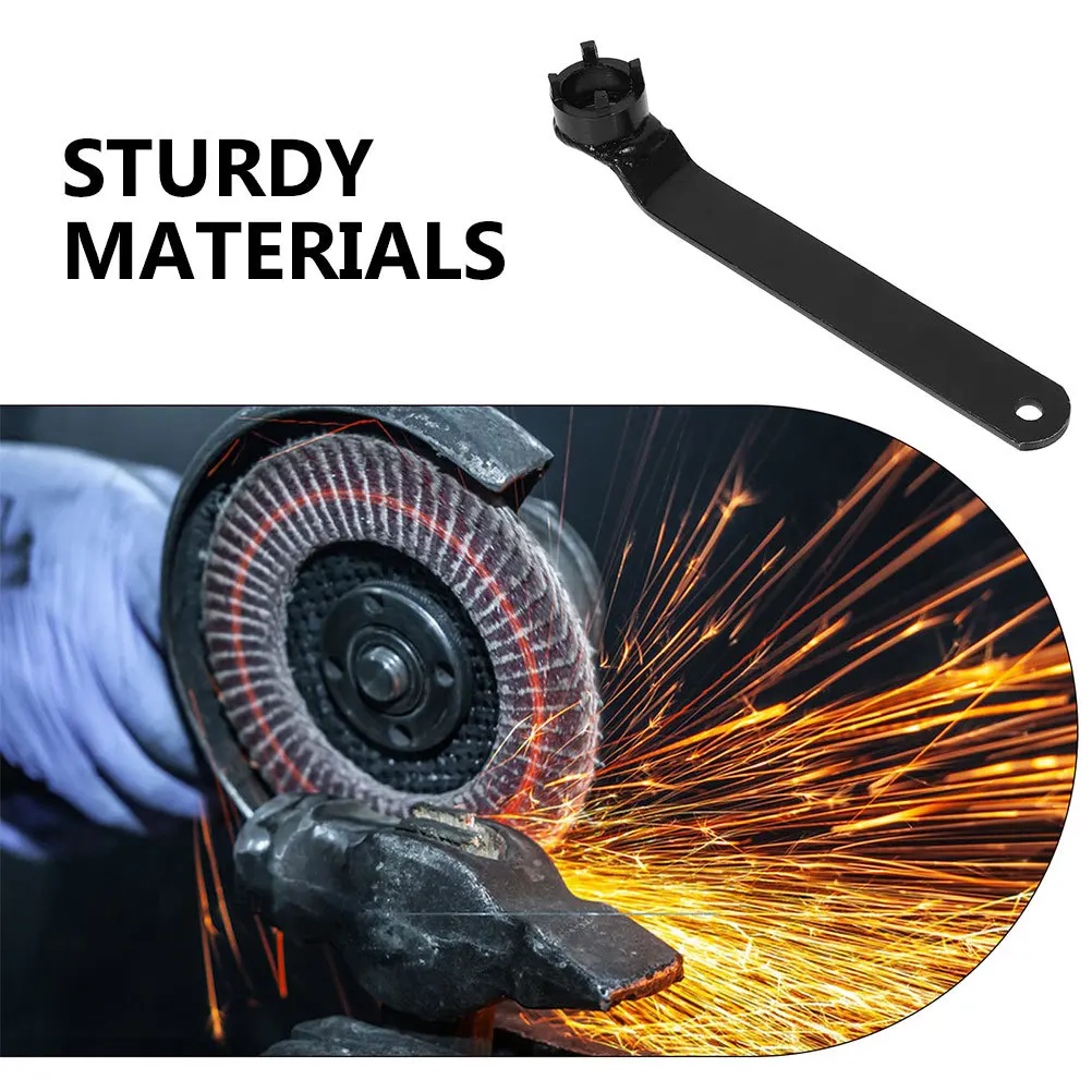 

2 шт., угловой шлифовальный ключ с четырьмя когтями, утолщенный гаечный ключ, сменный инструмент для угловой шлифовальной машины, аксессуары для ремонта гаечных ключей