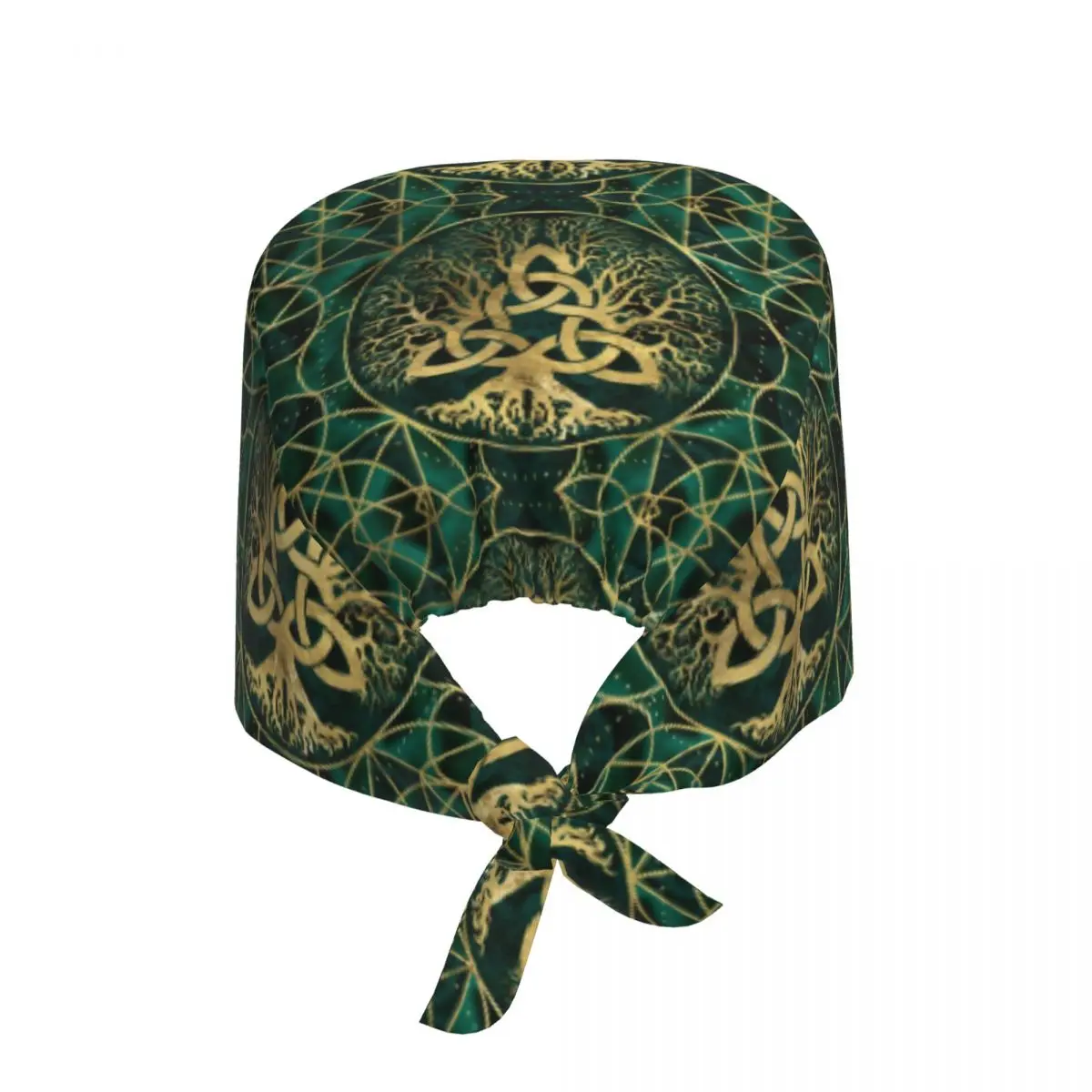 Custom Adjustable Tree Of Life Working Hat Women Men Flower Surgical Hat Scrub Nursing Doctor Surgeon Cap for Dentist