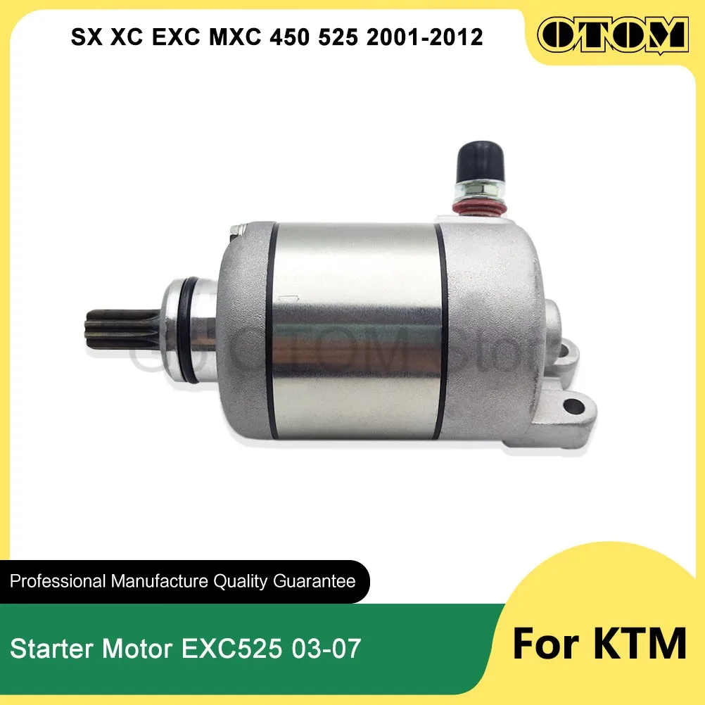 

Стартер электрический для мотоциклов KTM SX XC EXC MXC 450 525, квадроциклов, 2001-2012 гг., артикул 59040001000, для мотокросса и питбайков