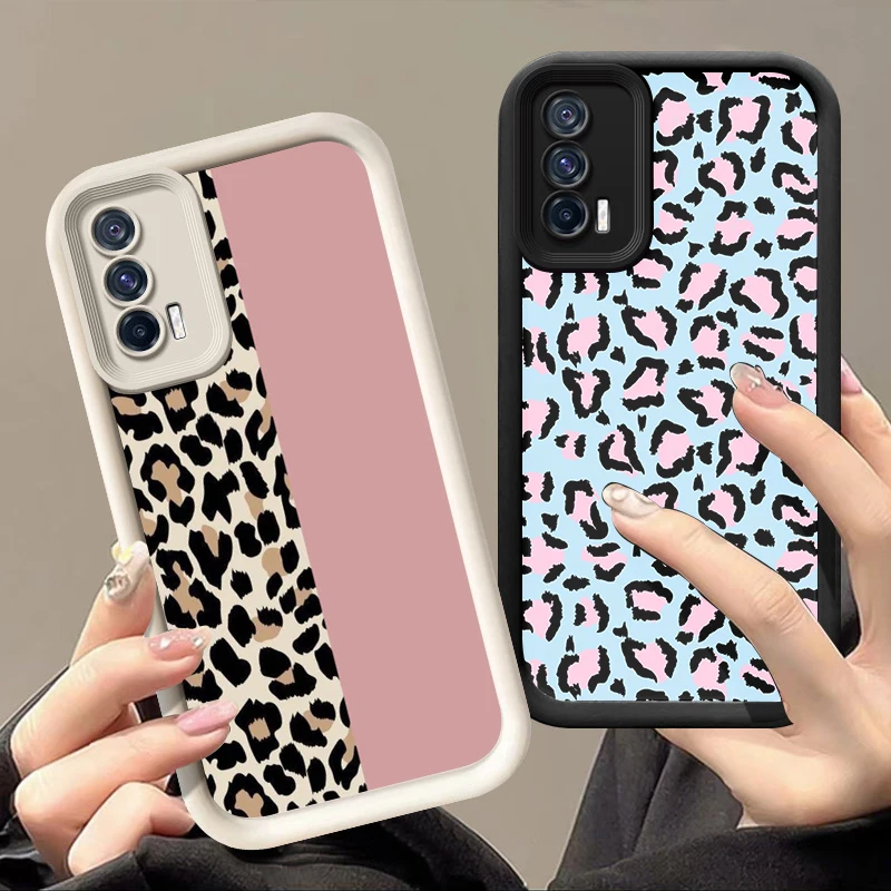 Leopard Cheetah Print Phone Case For VIVO V30 X80 X90 X100 Pro V29 V40 Y100 Y02 Y17 Y22 Y76 S Y03 Y21 Y27 Y28 Y35 Y36 Y72 Y75