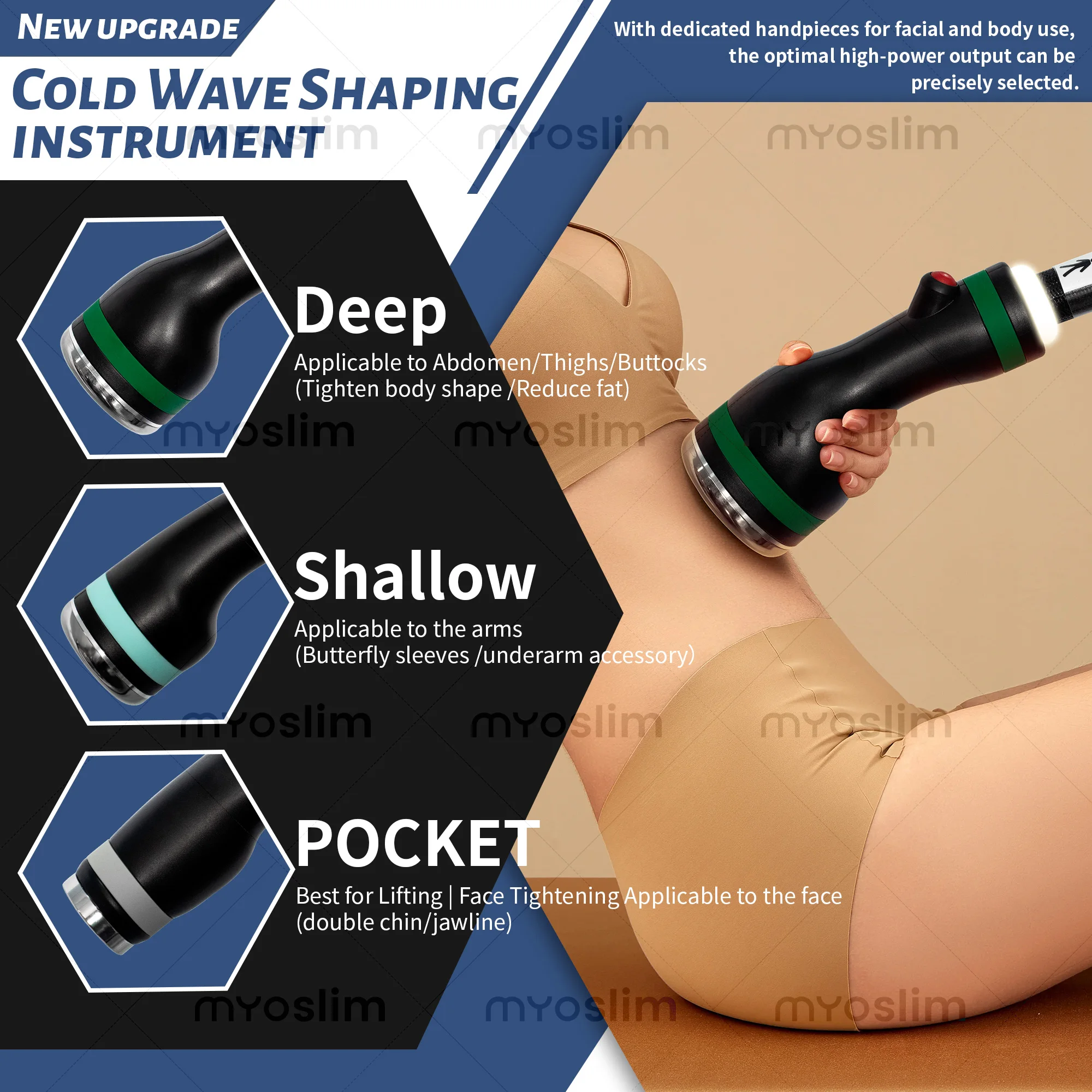 

Coolwaves Skin Tightening Body Shaping Anti-aging Ice Microwave Cellulite Remova Belly Weight Loss Slimming Beauty Machine