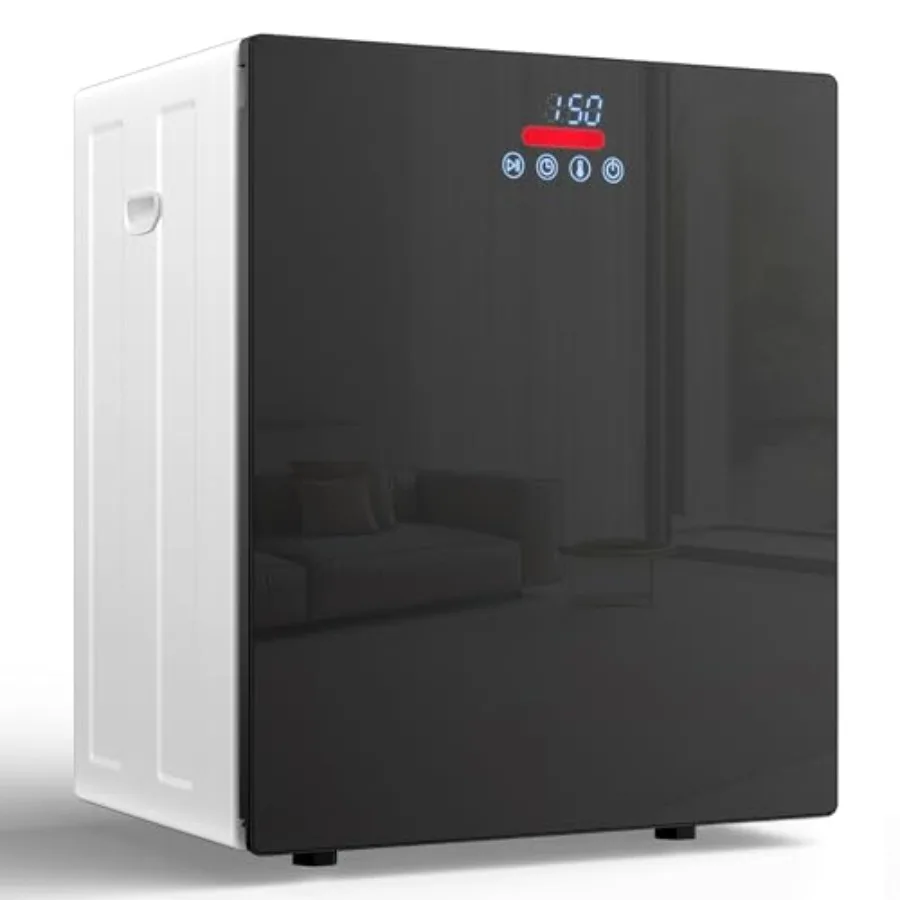 8.8 LBS Portable Dryer 850W Clothes Dryer with 4 Modes LCD Panel Control 1.5 Cu.Ft Drying Machine for Apartment Dorm RV Mirror