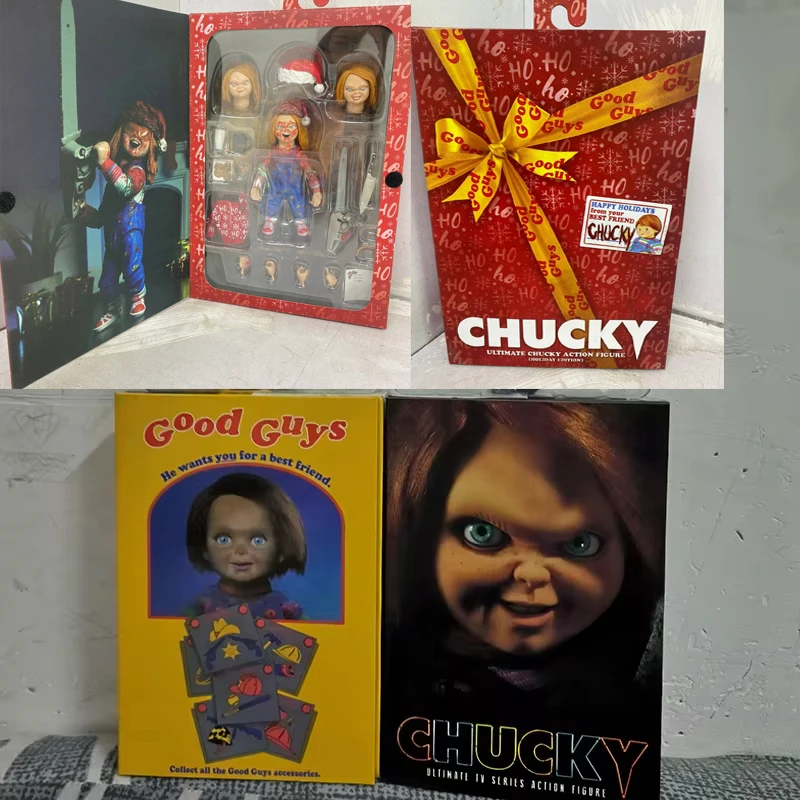 NECA Good Guys Ultimate Chucky Doll Child's Play PVC Action Figure Model Toys Birthday Gift