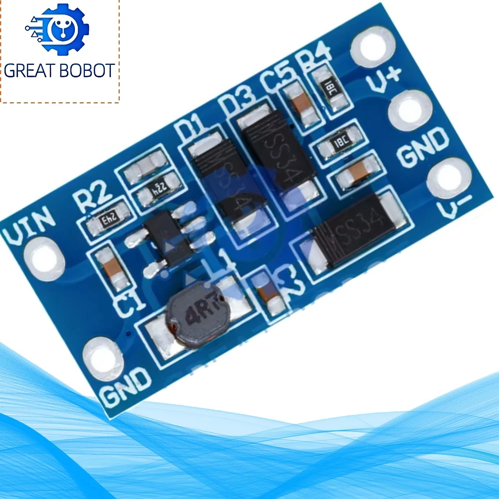 TPS61040 High-Efficiency Boost Module 2.8-5.5V Wide Input to 12V 50mA Stable Voltage Converter Board for 18650 Li-ion ADC/DAC