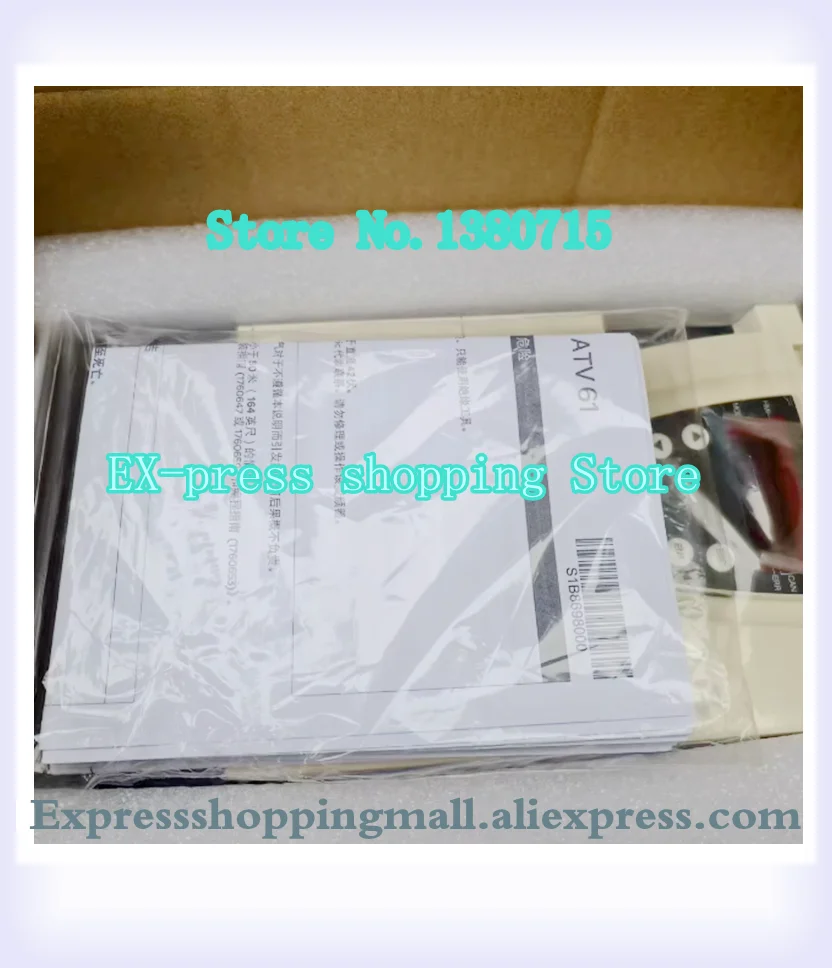 New ATV61H075N4Z VFD 380~480V 2.3A 0.75KW Inverter Input 3ph