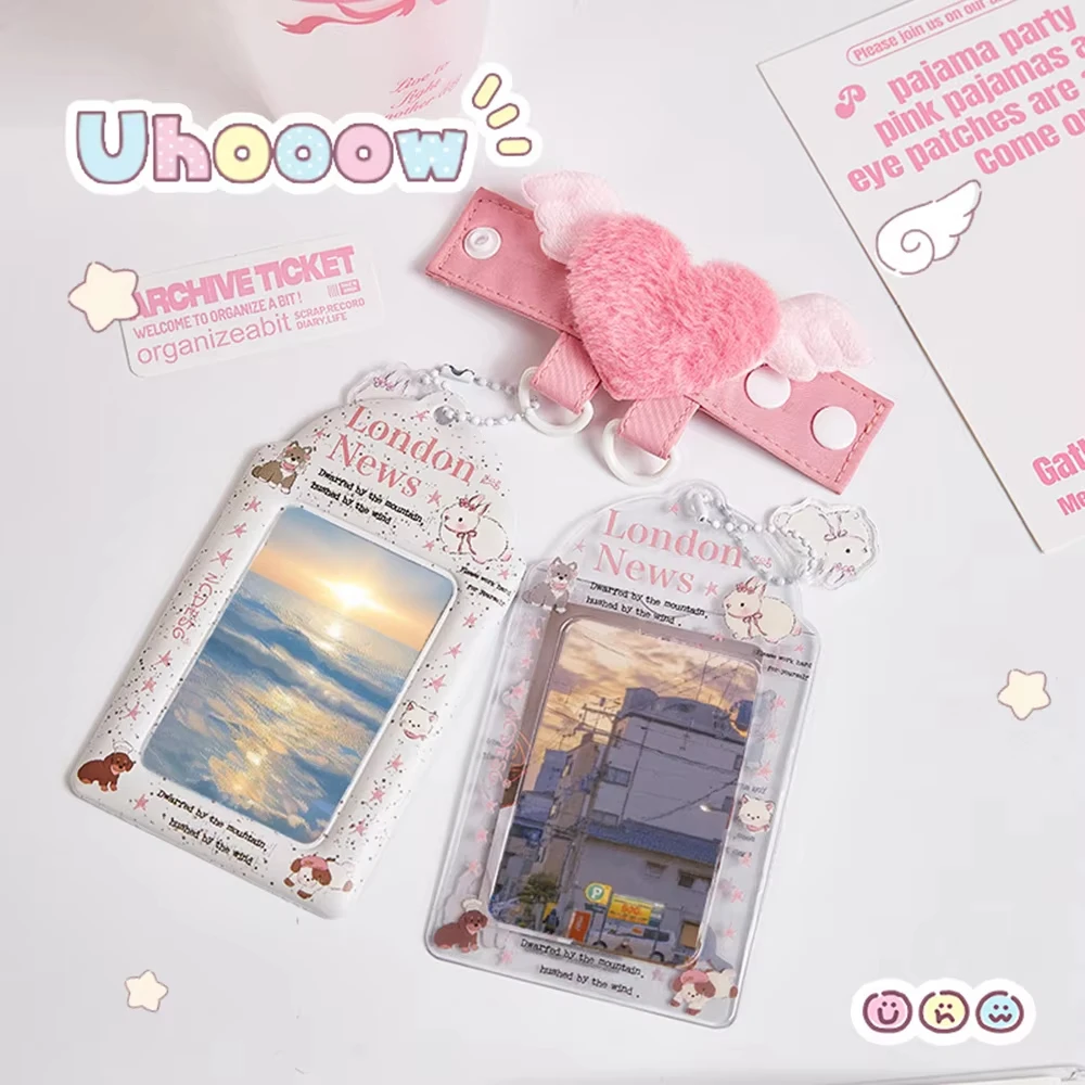 Kreative Engelsflügel-Taschenanhänger, Niedlicher Cartoon-Herz-Schlüsselanhänger, Süße Mädchen-DIY-Display-Schnalle, Taschenzubehör, Handgemachte Geschenke für Mädchen – Detail 7
