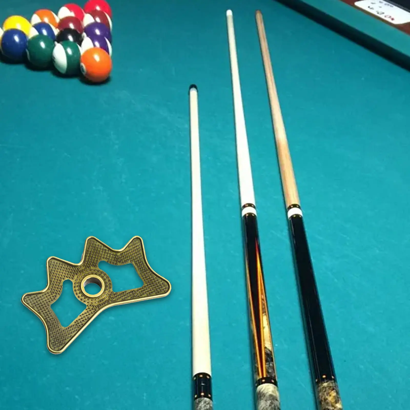 Cue Position Adjustment Metal Cue Bridge Lightweight For Easy Handling Metal Snooker Cue Rest Bridge Accessory