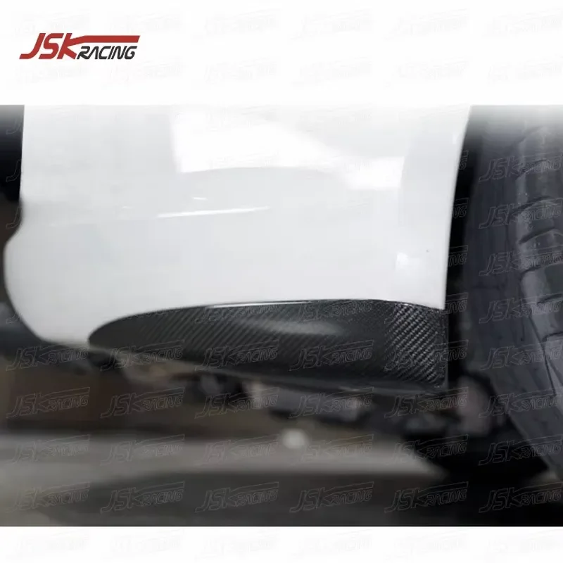Dry Carbon Fiber Rear Bumper Extention Corners for 2012-2015 Porsche Carrera 911 991