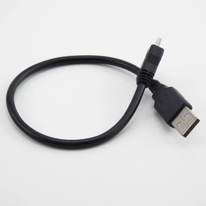 0.3m/0.5m/1m/3m/5m Mini T Port To USB 2.0 A Male Data Sync Charger Charging Cable Line Wire For MP3 MP4 Car Camera