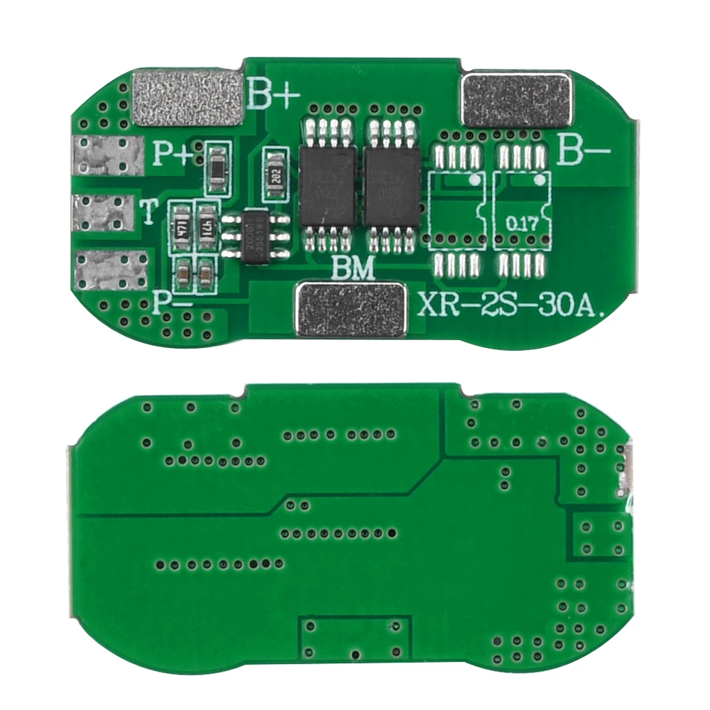 2S 7.4V 18650 Lithium Battery Charging and Discharging Protection Board Bms Controller 5A 6A 10A Circuit Board Module