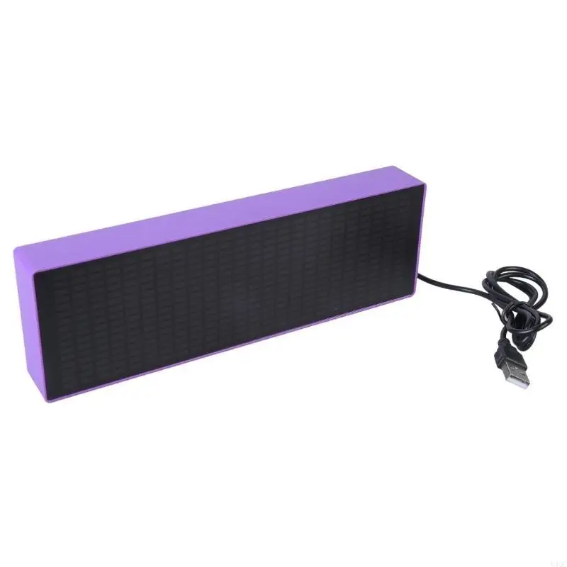 USB Power Voice Sensors Analyzers Pickup Pickup พร้อมนาฬิกาสเปคตรัมนาฬิกา 20 เอฟเฟกต์ไดนามิก 1624 ส่วนจังหวะแสง Y4QC