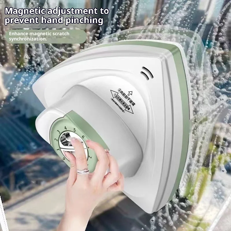 

Magic для чистки стекол для домашнего использования, сильный магнитный трехслойный скребок с высоким потоком, однослойный двусторонний дворник для окон,