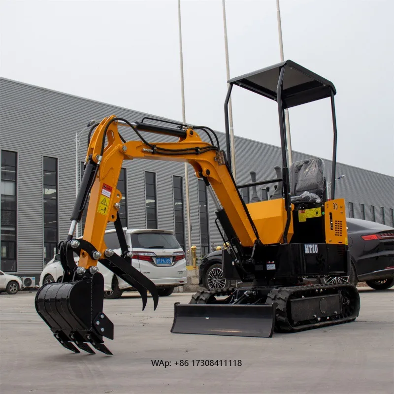 mini excavator lawn mower meets Environmental Protection Agency standards and is suitable for gardens, homes, and farms