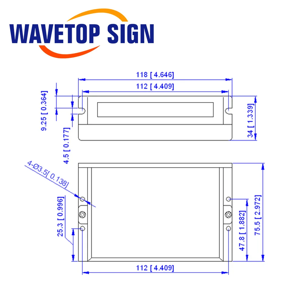 WaveTopSign Leadshine 2Phase Stepper Motor Driver DM542S DM556 M542 For Co2 Laser Cutting and Engraving Machine