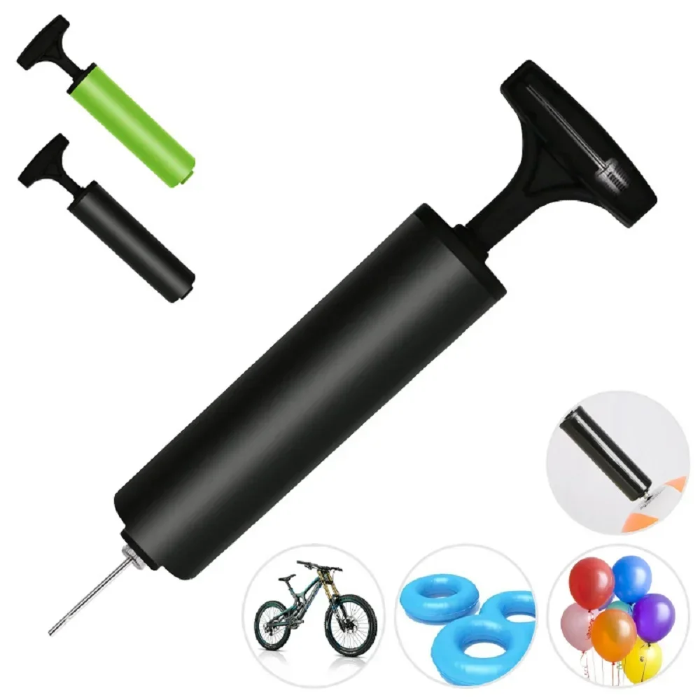 Pompe à balle multifonctionnelle Portable avec aiguille et buse, gonfleur de balle pour le Football, le basket-ball, le volley-ball, la natation, 1 pièce