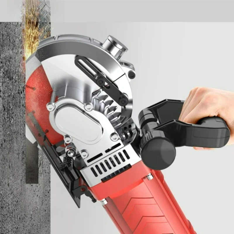 Machine à rainurer sans poussière, eau et électricité, Machine de découpe de rainures de ligne murale entièrement automatique