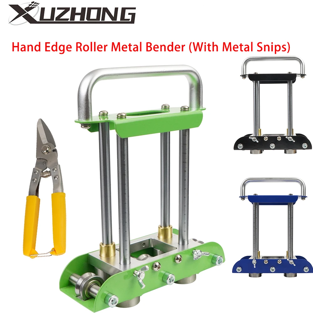 Lightweight Version 0 to 90 Degree Hand Edge Roller Metal Bender For Rain Diverter&Making Folding Edges For Various Metal Roofs