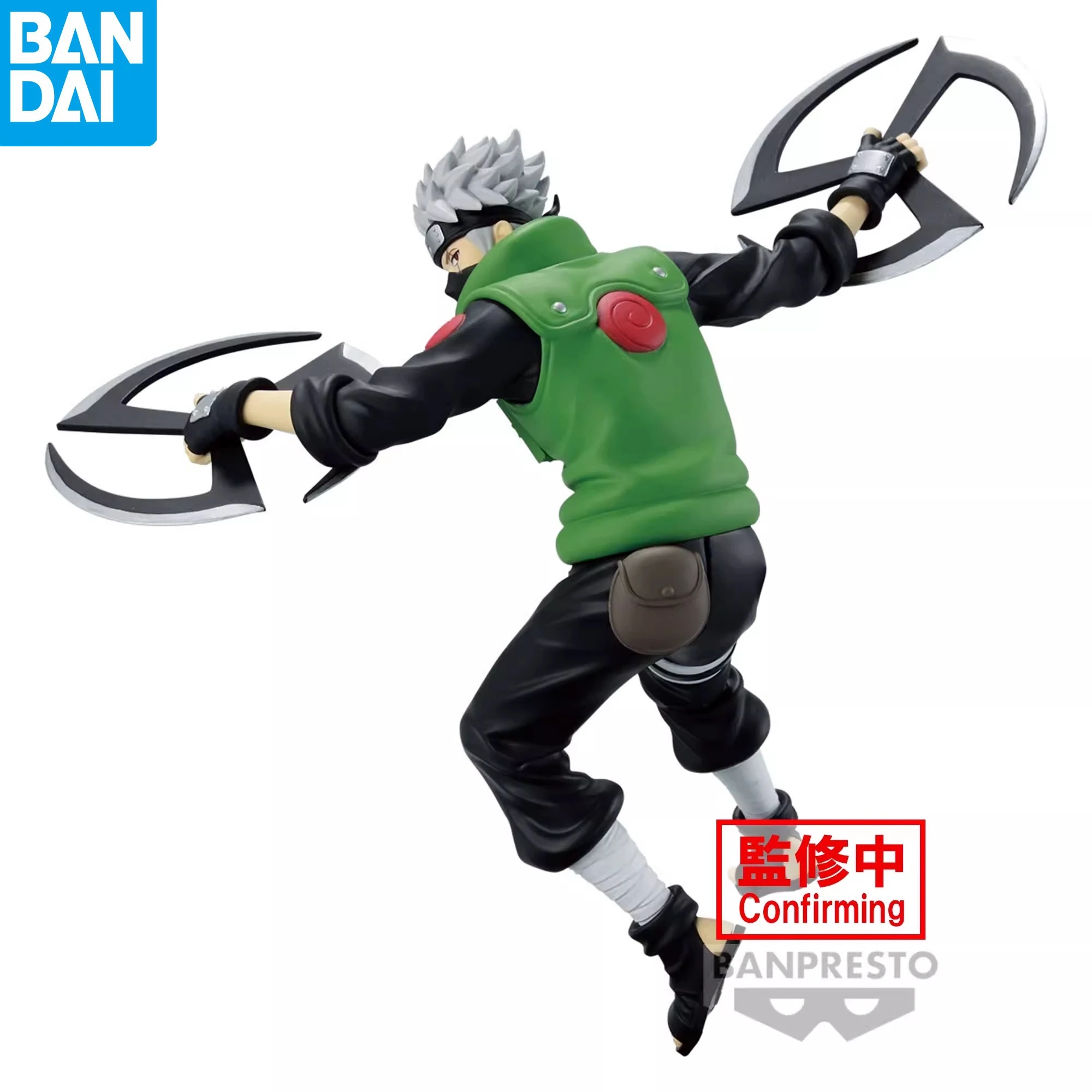 Bandai NarAAShippuden Hatake Kakashi NARUTOP99 Anime Action Figure Toy, Modèle BANPRESTO NarAAPVC, Cadeau de Noël, En Stock