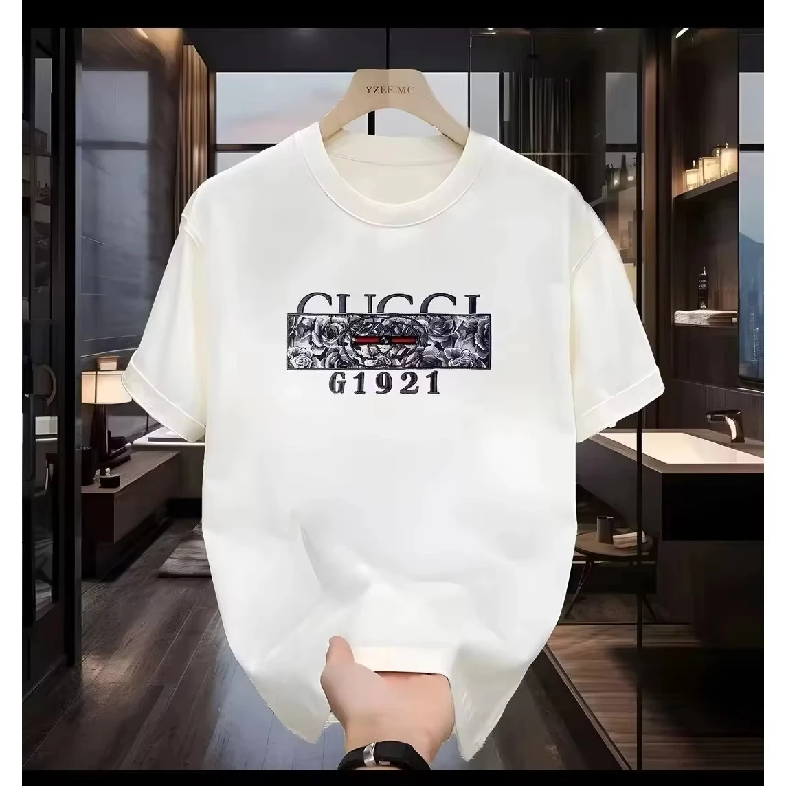 2026 New Summer Trendy Brand Round Neck Short Sleeve T-shirt with High Quality Brand Printed Short Sleeve Versatile Style