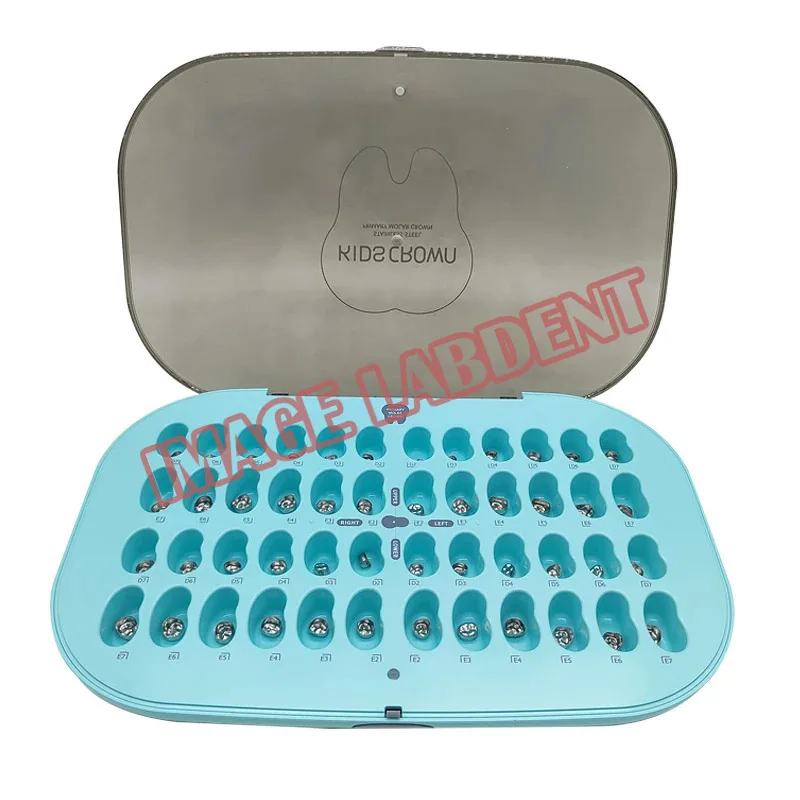 

48pcs/Set Korea SHINHUNG Dental Stainless Steel Primary Molar Kids Teeth Crown | Dental Kids Temporary Teeth Crowns