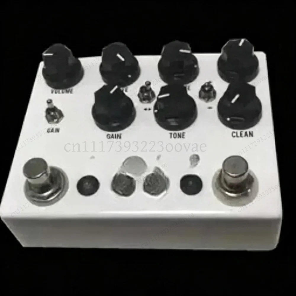 Df Double Tube Overdrive Effect Pedal True Bypass for Guitar Bass, Replacement Parts
