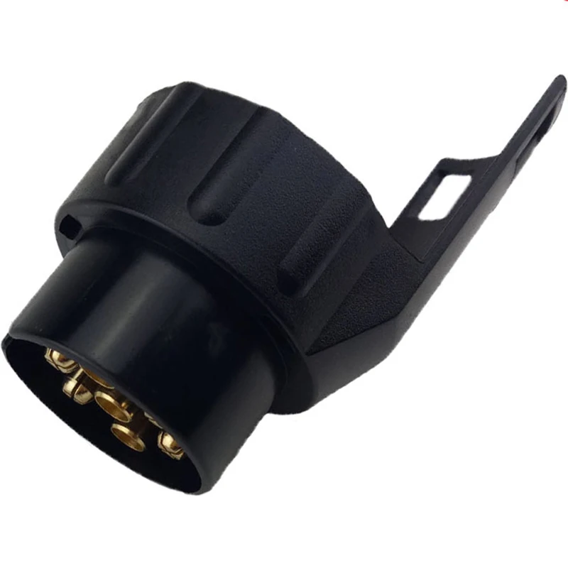 12V Vehicle Car Trailer Tester 7/13 Pin Towing Light Cable Circuit Plug Socket With 2 Adapters Electrical Diagnostic Tools-T61C