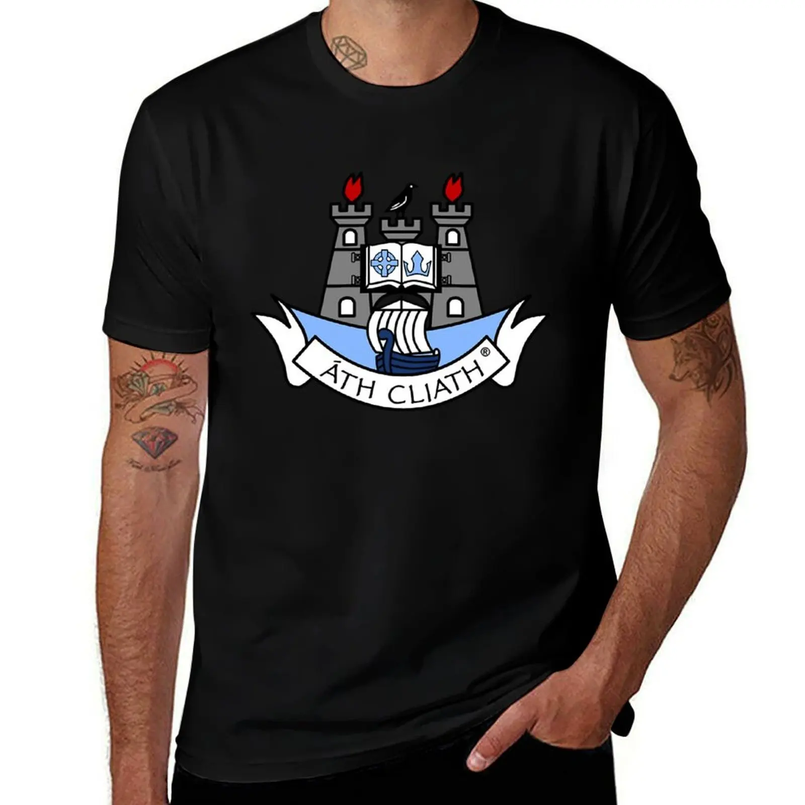 

Dublin Gaa T-Shirt Casual Breathable Short Sleeve Top