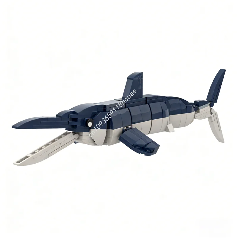 

234pcs MOC Ophthalmosaurus Icenicus Icons Model Building Blocks Architecture Creative Christmas Gift Idea Toys Education Brick